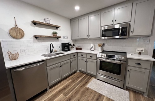 Hickory House | Beautiful 2BD 2BA home in small-town America