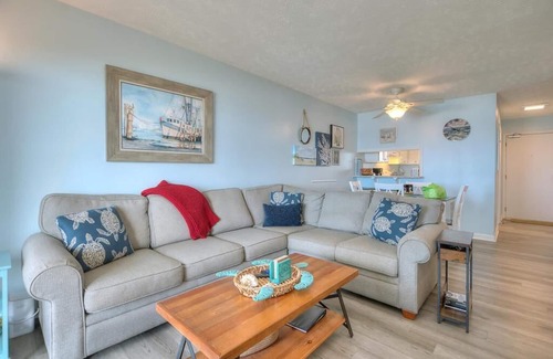 Caswell Beach Condo | Beautiful 2BR/2BA Oceanfront Condo-Beach Steps Away, Pool, Sleeps 5