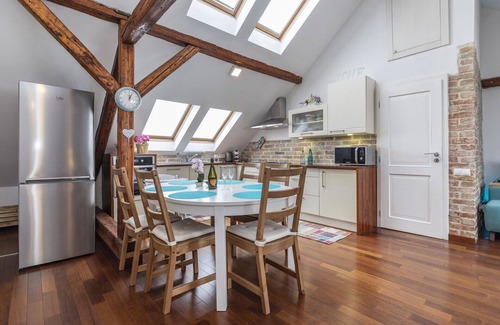 Nove Mesto Apartment | Beautiful and Romantic Penthouse With 2 Terraces