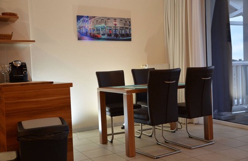Grossenbrode Apartment | Beautiful apartment with direct sea view from the balcony| sauna