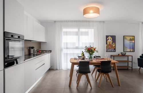 Locarno Apartment | Beautiful apartment for 4 guests with WIFI, TV, balcony, pets allowed and parking