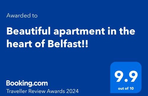 Belfast City Centre Apartment | Beautiful apartment in the heart of Belfast!