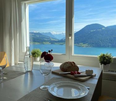 Oberaegeri Apartment | Beautiful apartment with fantastic views