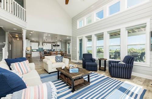 Red Fish Cove House | Beautiful Custom Home with Spectacular Views of Gulf and Bay