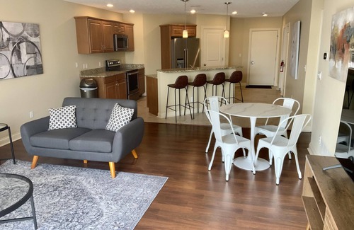 Saint Joseph Apartment | Beautiful downtown condo with marina views, minutes from the beach