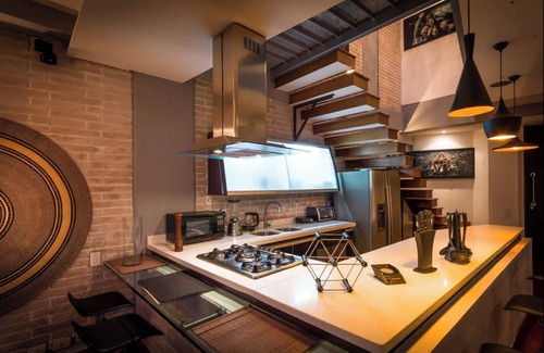 Financial District Apartment | Beautiful duplex penthouse, jacuzzi in Bogotá, D.C