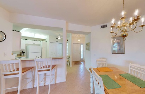 Fort Myers Condo | Beautiful Ground Floor Condo, Pool, Tennis, Social Club Membership Included, Country Club Lifestyle!