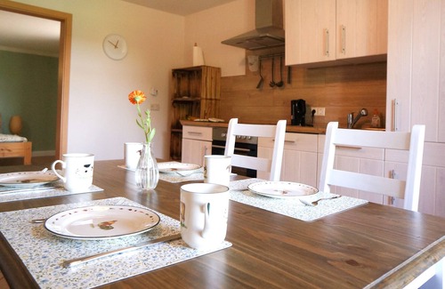 Leuben-Schleinitz Apartment | Beautiful Gutshof holiday apartment - vacation on the farm