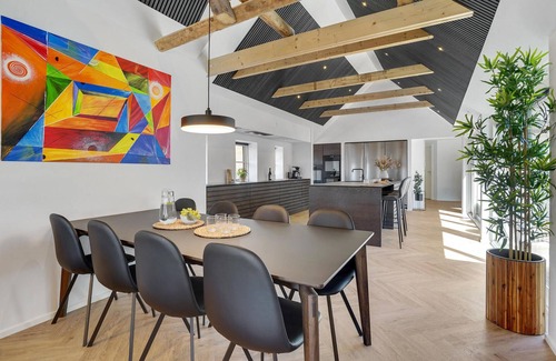 Houvig Strand House | Beautiful home in Ringkøbing with sauna