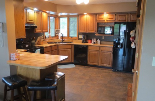 Platte House | Beautiful house located within 1/4 mile of the Missouri River