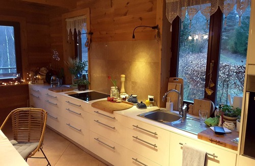 Przesieka Ski Chalet | Beautiful mountain house in the Giant Mountains Poland at the waterfall