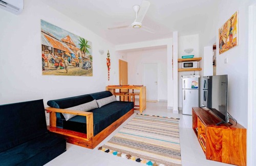 Tunguu Apartment | Beautiful ocean-view 2 bedroom home in Fumba Town