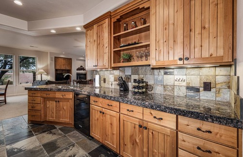 Santa Clara House | Beautiful Private Patio Views Entrada Gated Community Near Bike Trails