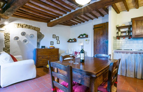 Castellina in Chianti House | Beautiful private villa for 4 guests with WIFI, pool, TV, terrace and panoramic view