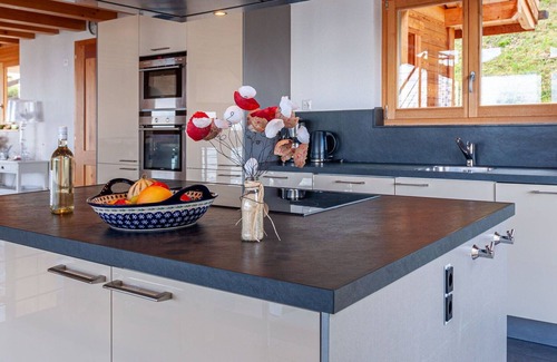Nendaz House | Beautiful private villa for 10 guests with WIFI, TV, terrace and parking