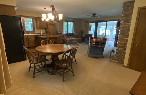 Birchwood House | Beautiful Sunset Beach Lake House on Lake Chetac
