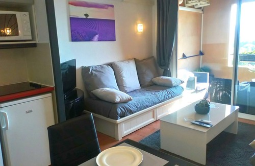Pont Royal Apartment | Beautiful T2 renovated and air conditioned Golf de Pont Royal with magnificent view of the golf course