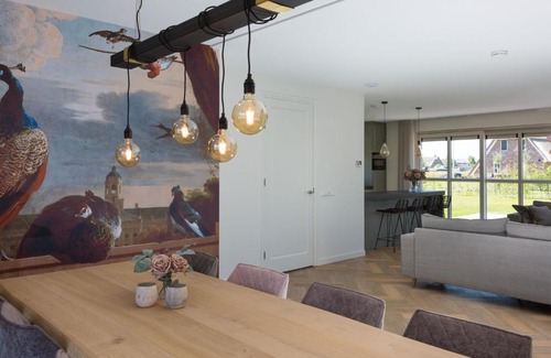 Delfstrahuizen Villa | Beautiful, thatched villa with a terrace at the Tjeukemeer