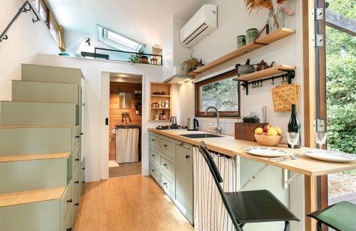 Uden House | Beautiful tiny house with hottub in the woods