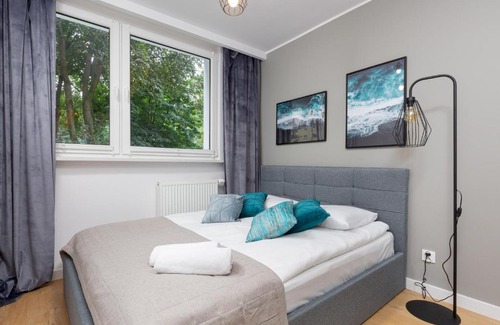Bielany Apartment | Beautiful Two-Bedroom Apartment Warsaw Bielany by Noclegi Renters