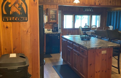 Canada Creek Ranch House | Beautiful Up North Lake Front Home on All Sports Clear Lake with BOAT Rental!