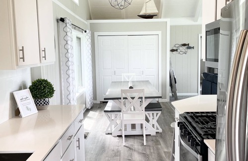 Onekama House | Beautiful updated home with 100’ on Portage Lake - 20 minutes to Arcadia Bluffs