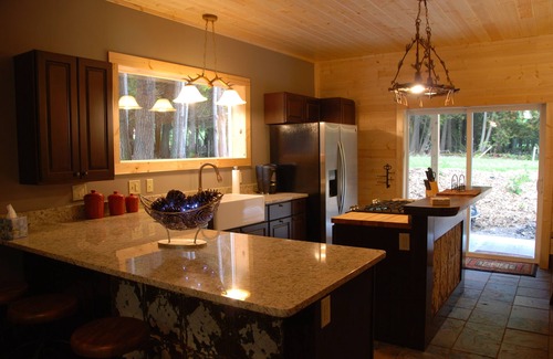 St Ignace House | Beautiful Vacation Home On Lake Huron - WiFi, Beach Fire Pit, Bridge View
