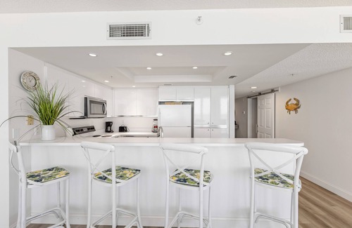 Bethune Beach Condo | Beautifully Decorated Oceanfront Corner | Ocean Condo #401