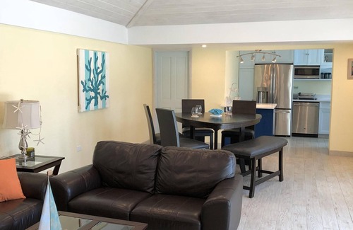 Frydendal Villa | Beautifully newly renovated 3 BR/4 BA condo footsteps from the beach.