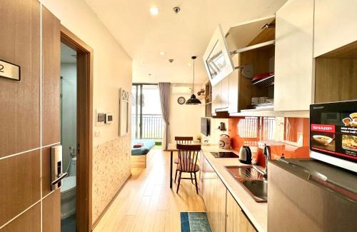 Tu Liem Apartment | Beauty Studio Apt In Vinhomes Green Bay Near Keangnam And My Dinh