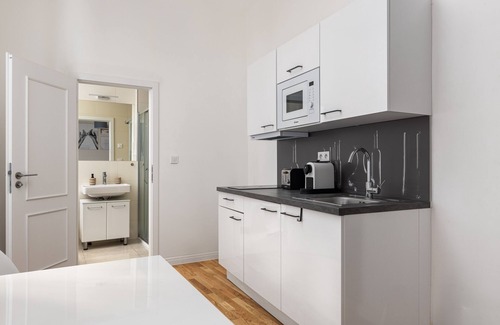 Petrska ctvrt Apartment | Beige Nest for 3 - Florenc - City Center