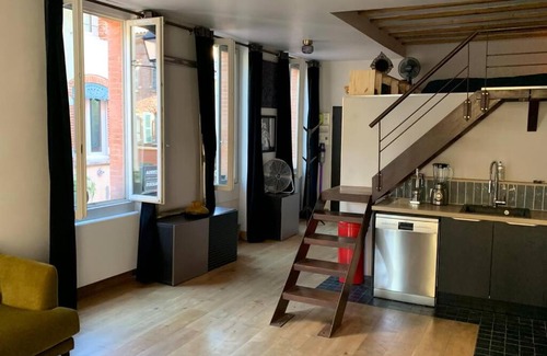 Saint-Cyprien Apartment | Bel appartement atypique quartier St Cyprien