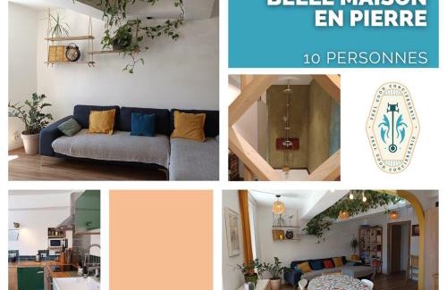 Montauriol House | Belle maison lumineuse en pierre Catalogne - Argelès sur Mer - Collioure