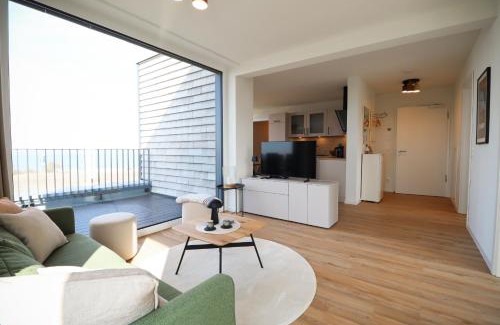 Marienleuchte Apartment | BeltBlick 11 – Ferienwohnung mit unverbautem Meerblick & Dachterrasse!