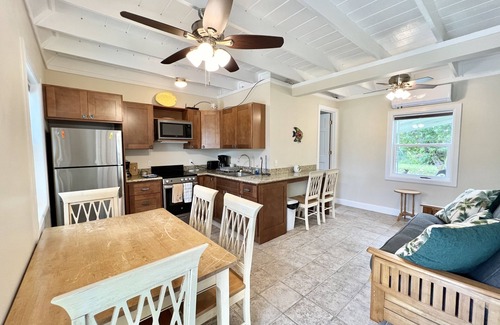 Treasure Cay Cottage | Bengal House, 2 bedroom 2 bath cottage steps from the Atlantic Ocean
