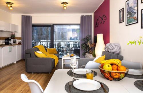 Meszna Apartment | Beskid Apartment 6 z widokiem na góry, Sauna, Jacuzzi
