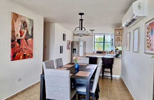 Las Carreras Condo | BEST AQUATIKA PENTHOUSE: truly beachfront, 10 beds, 5 rooms, 10 person capacity