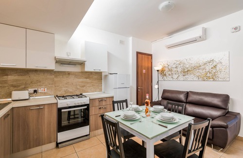 St. Paul's Bay Apartment | BH Penthouse direct on Seafront 2 Bedroom in St Paul`s Bay . Easy parking/Buses.