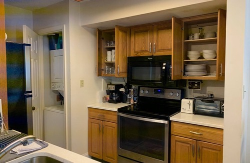 Lake Harmony Condo | Big Boulder Lake Front Condo/Free WiFi & Parking/Pool/Jacuzzi/Fire Place/Grill