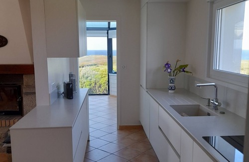 Esquibien Villa | Big house with panoramic view at the sea, direct beach