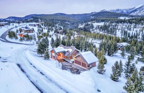 Antler Ridge House | Big Sky Chalet Private Hot Tub plus Mountain Views