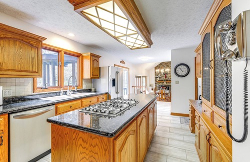 Mogadore House | Bike, Fish, Golf & More: Stately Tudor in Mogadore