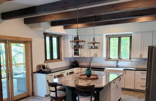 Bear Lake Reserve House | Birch Bay Retreat, a secluded, lake front residence at Bear Lake Reserve. n