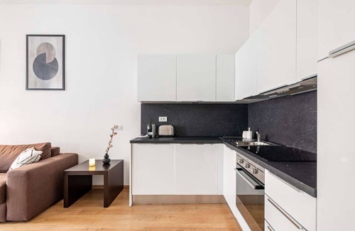 Prague 5 Apartment | Black Swan Apartment - 50 Meters from Dancing House