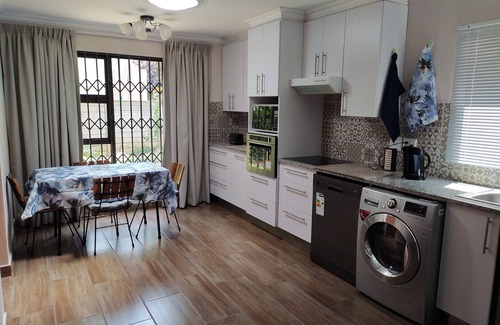 Vanderbijlpark Apartment | BLESSING furnished apartment, fully equipped kitchen, bathroom, lounge, bedroom.