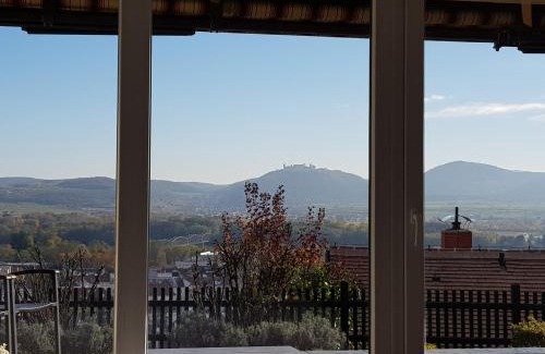 Krems an der Donau Apartment | Blick über Krems mit Terrasse