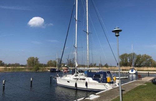Ueckermuende Apartment | Blick auf Yachthafen an der Ostsee