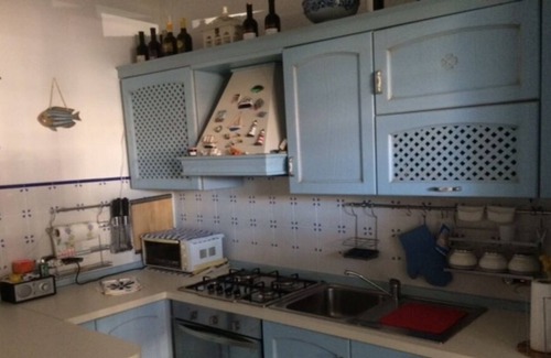 San Salvo Marina Apartment | Blue like the sea, ground floor apartment with large terrace.