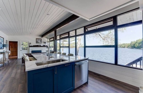 Torrance House | Blue Skies - Gorgeous sunsets off the dock!