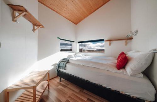 Reykholt House | Blue View Cabin 6A With private hot tub